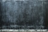 Old blackboard with icicles, Abstract background and texture for design