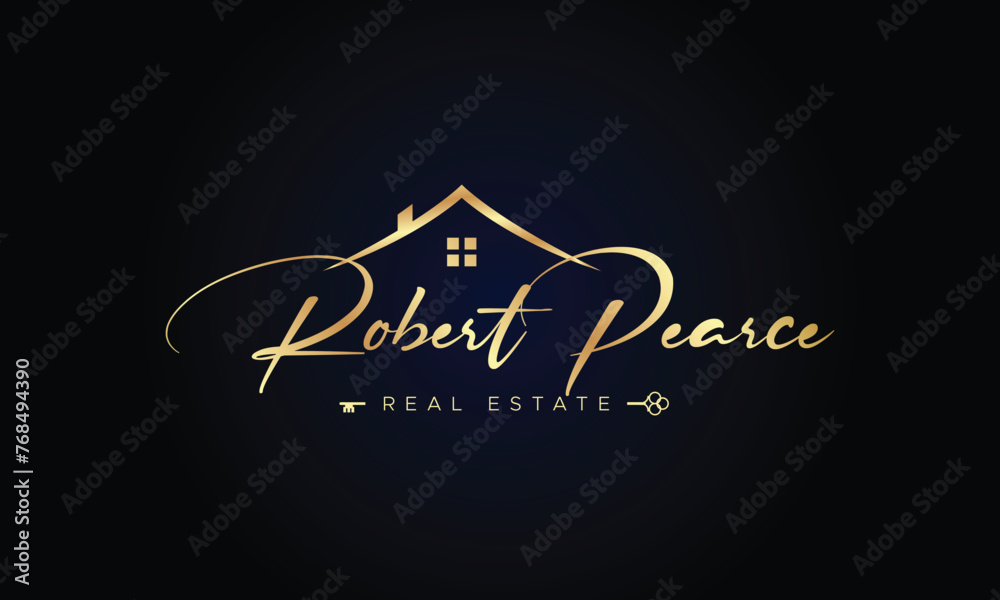 Real estate logo realtor logo property logo design vector template