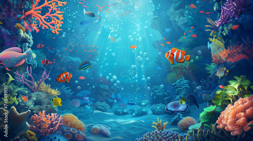 Vibrant Underwater Haven