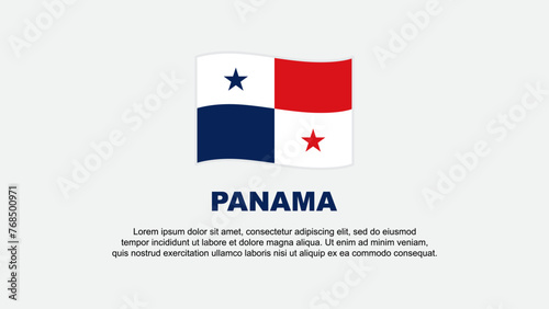 Panama Flag Abstract Background Design Template. Panama Independence Day Banner Social Media Vector Illustration. Panama Background Free Download Panama Flag Abstract Background Design Template. Panama Independence Day Banner Social Media Vector Illustration. Panama Background - GFXLoad