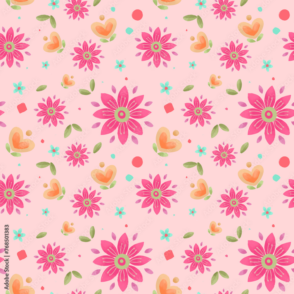 seamless floral pattern