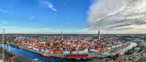 Altstadt Lübeck im Frühling photo