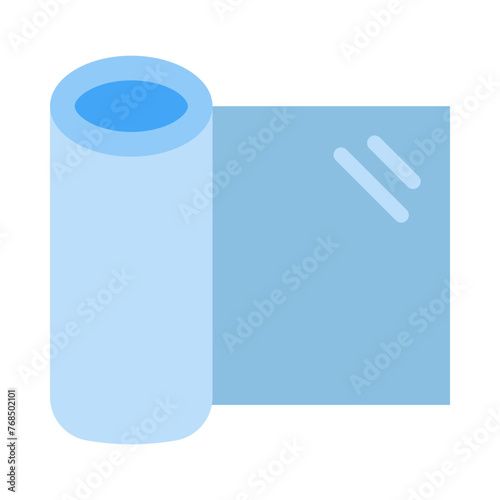 Plastic Wrap Vector Flat Icon