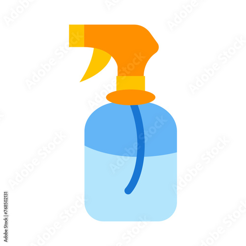Spray Bottle Vector Flat Icon