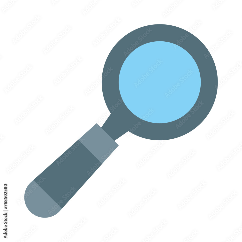 Magnifying Glass Vector Flat Icon Magnifying Glass Vector Flat Icon