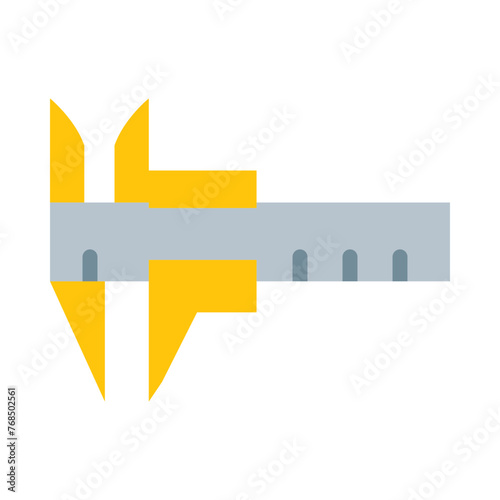 Caliper Vector Flat Icon