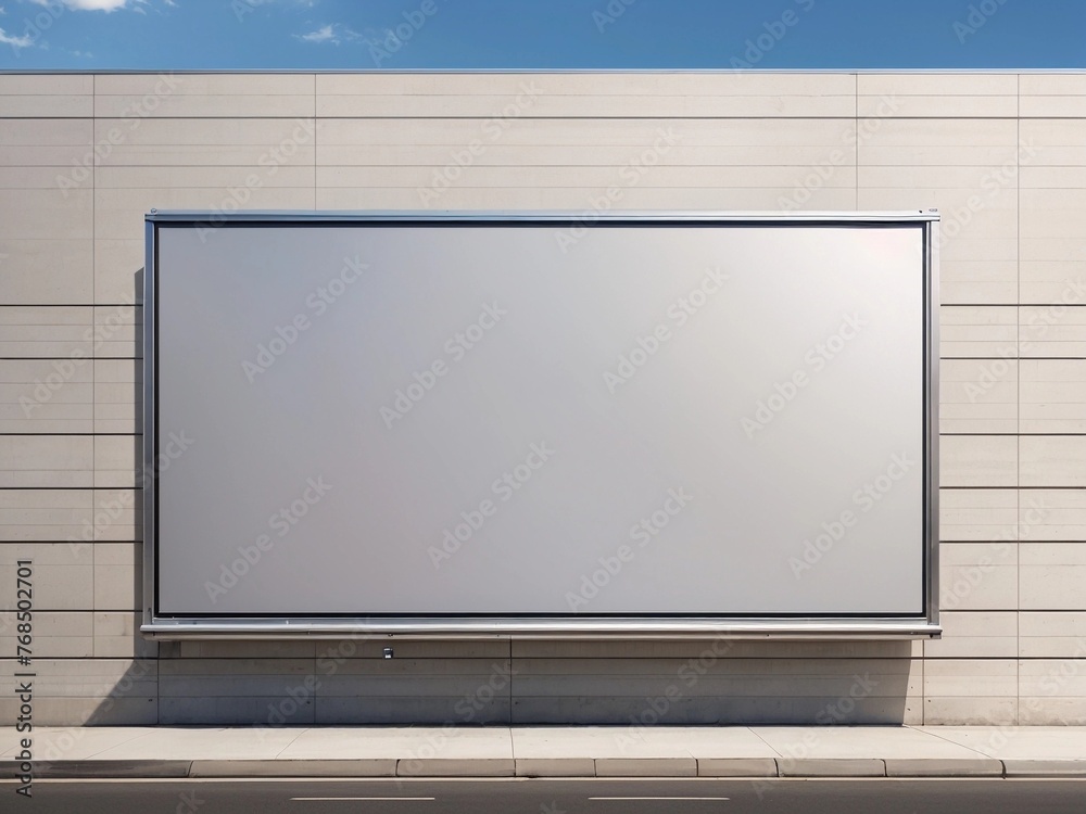 Blank Billboard Mockup Outdoor Blank Billboard Mockup Outdoor