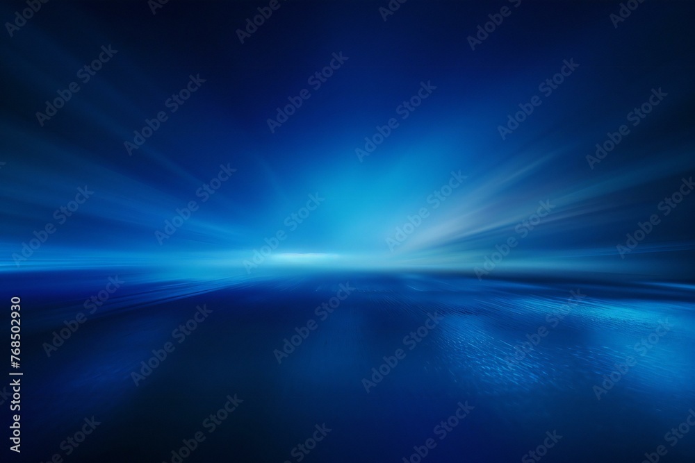 Abstract blue background with motion blur effect