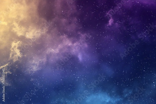 Space background with stardust and shining stars   Colorful nebula and galaxy