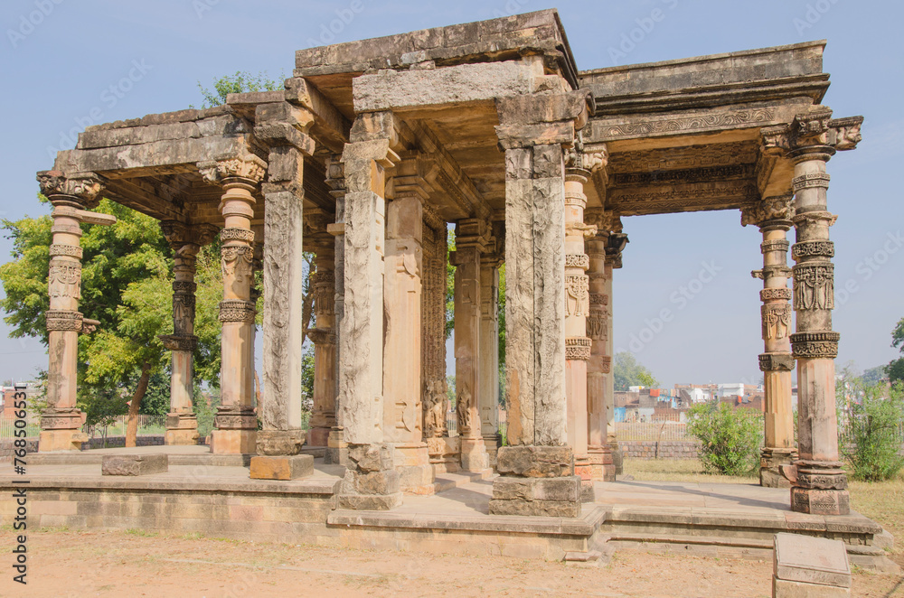 Ghantai temple, Khajuraho - Group of monuments, Madhya Pradesh, India.