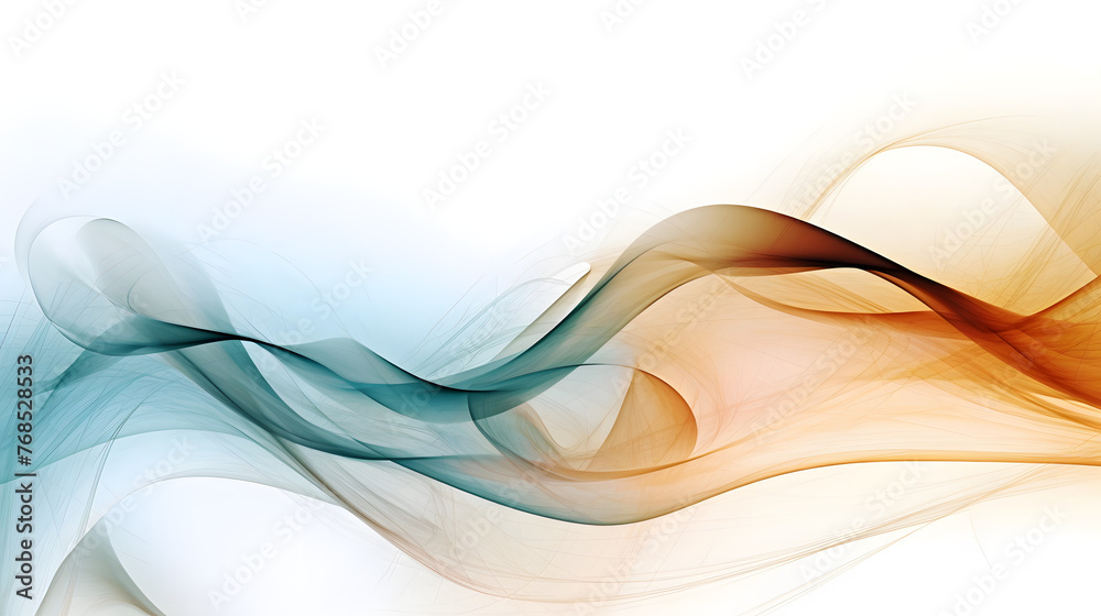 Digital smoky flowing blue and gold curve abstract graphic poster web page PPT background Digital smoky flowing blue and gold curve abstract graphic poster web page PPT background