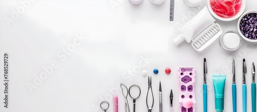 Comprehensive Nail Care Tools for a Stylish and Elegant Manicure and Pedicure Set photo