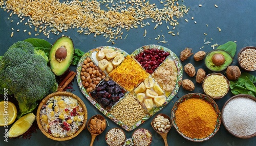 assortment of fruits and nuts