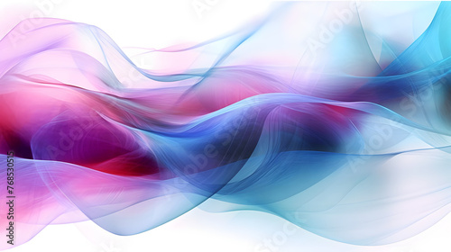 Digital smoky flowing red and blue curve abstract graphic poster web page PPT background