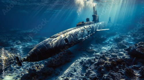 Science: Exploring the depths of the ocean in a high-tech submarine