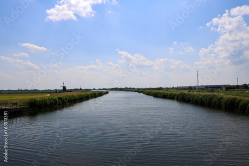 River Rotte at the Tweemanspolder at Zevenhuizen