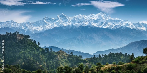 Himalayas in Himachal Pradesh photo