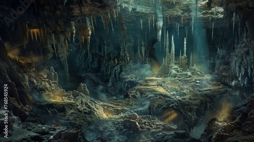 Subterranean Water Wonderland, panorama, outdoor photo