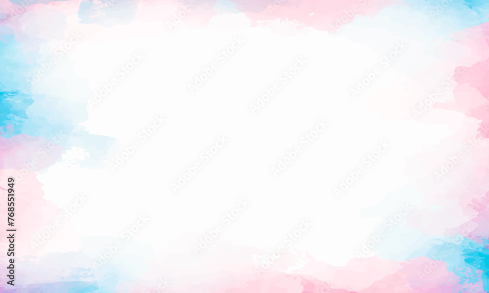 vector hand painted watercolor splash abstract background