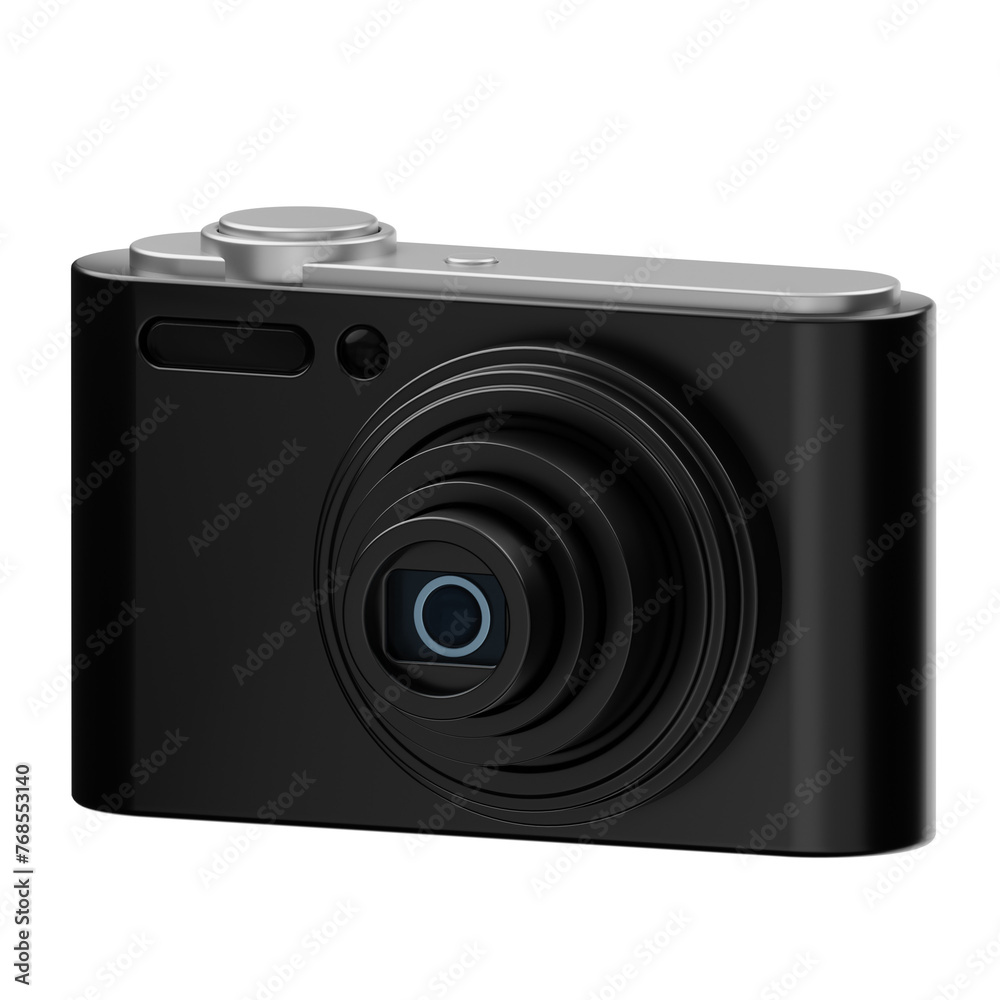 Compact Camera Equipment Photography 3D Icon Compact Camera Equipment Photography 3D Icon