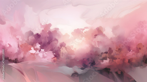 light soft pink purple smoke ink cloud abstract background