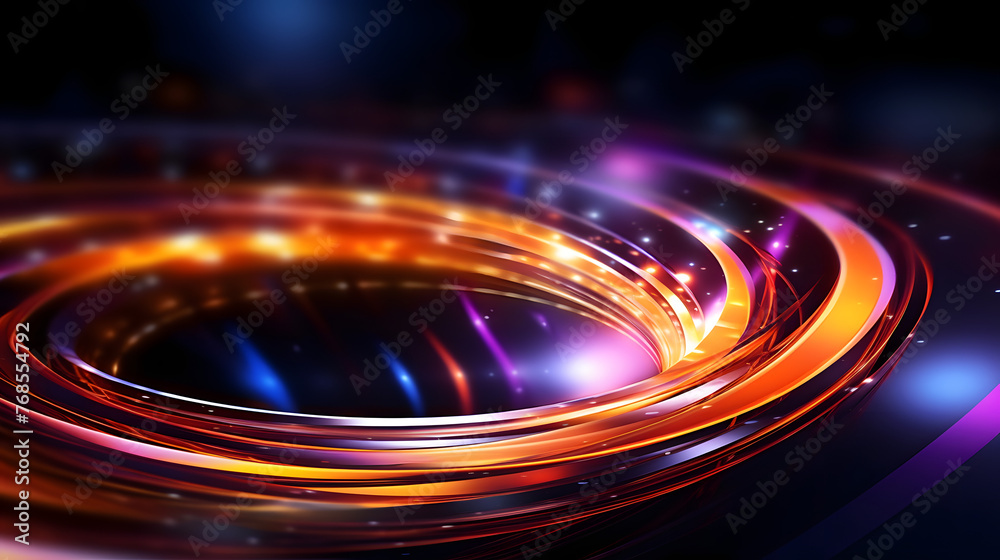 Artistic style rotating circle aperture geometric abstract graphic poster web page PPT background Artistic style rotating circle aperture geometric abstract graphic poster web page PPT background