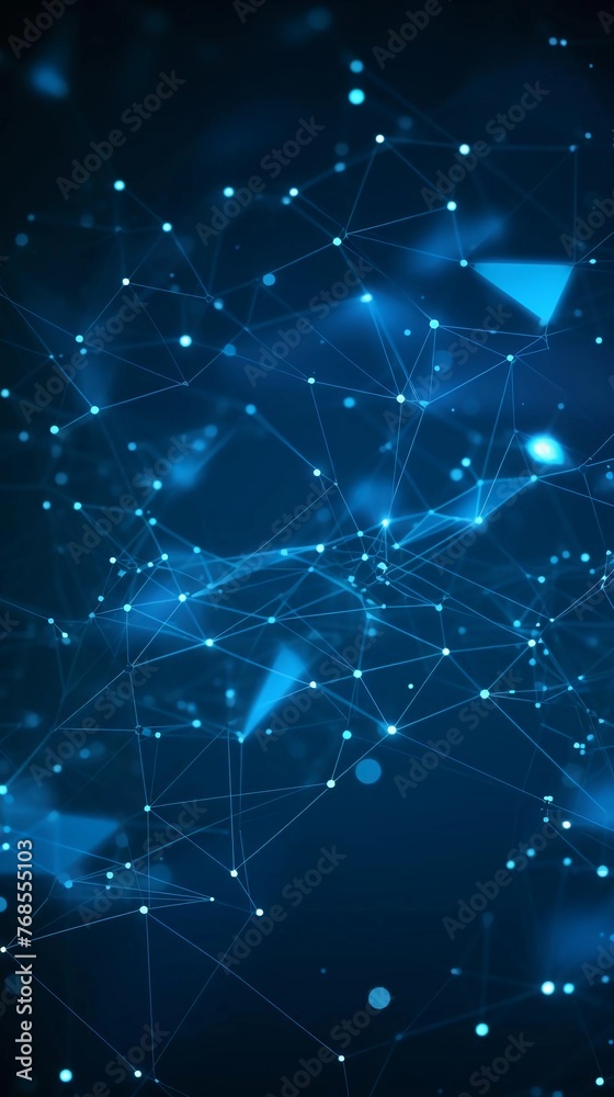 Fototapeta premium Dark blue abstract background