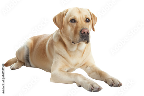 Labrador, isolated on transparent background, Generative AI © Art is Magic