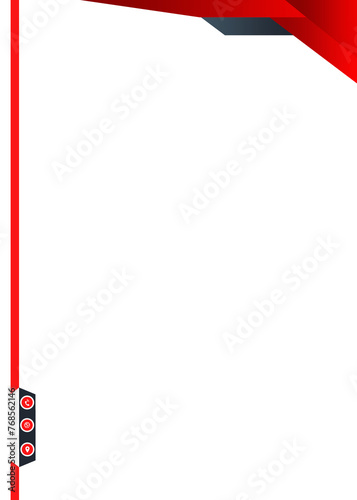 business corporate letterhead design Transparent PNG Only, Gradient  line letter head, Simple creative modern letter head PNG for your project design,a4 sizes