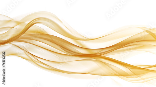 abstract wave on transparent background