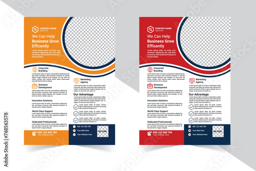 PROFESSIONAL CORPORATE BUSINESS FLYER DESIGN TEMPLATE
