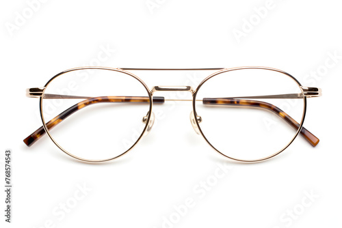 Artistic Close-Up of Elegant Chic Eyewear Focusing on Retro & Contemporary Fusion Style