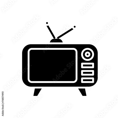 old school tv solid style