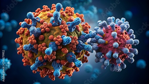 Unlocking the Secrets of the Immune System: Exploring Antibody-Antigen Binding Through Detailed 3D Molecular Models