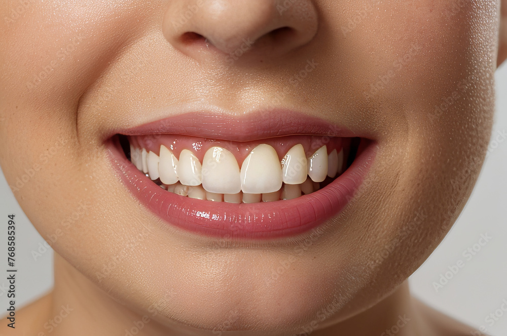 Obraz premium Overbite bite teeth