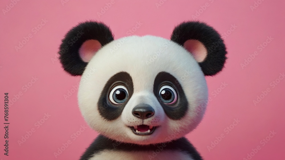 potrait of panda potrait of panda