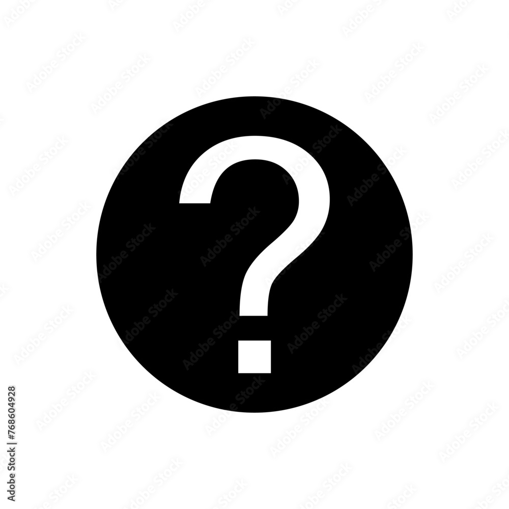 Question mark icon vector. Question illustration sign. Quiz symbol. Faq logo. Question mark icon vector. Question illustration sign. Quiz symbol. Faq logo.