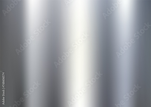 Silver metal with a smooth texture and a subtle reflective sheen, Abstract background for wallpaper, pattern and label on website.