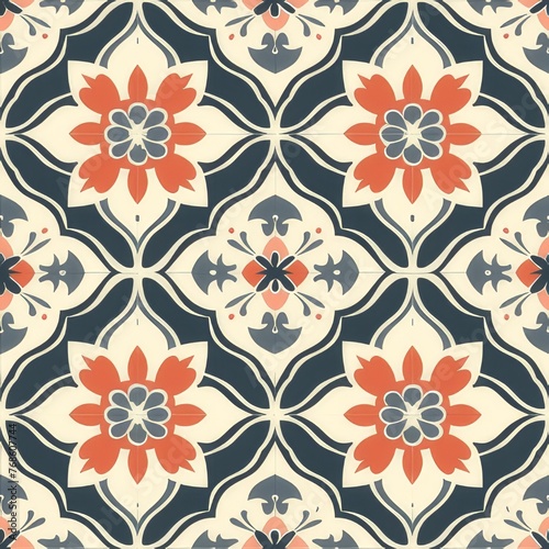 Wallpaper Mural seamless chinese pattern Torontodigital.ca