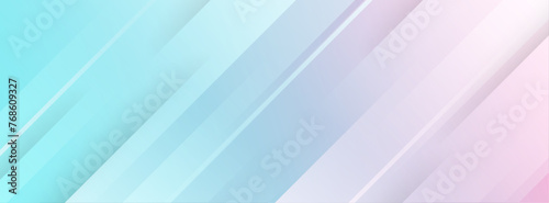 Banner background soft color, blue and pink, abstract background, slash effect style. Vector, eps 10