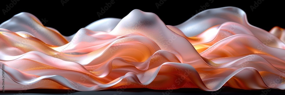 Fototapeta premium Abstract Background Gradient Pastel Peach, Background Image, Background For Banner, HD