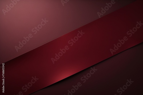 A sleek bordo background with space for text. Luxury background. photo