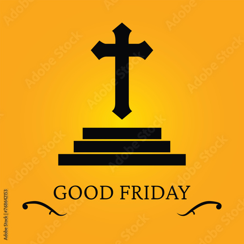 Good Friday. Jesus Christ. Cross. Jesus. Easter Sunday. EPS10