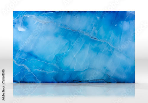 Blue onyx marble Tile texture with gold inclusions