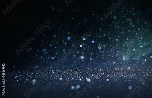 Blurred Bokeh Space Lights in Ethereal 