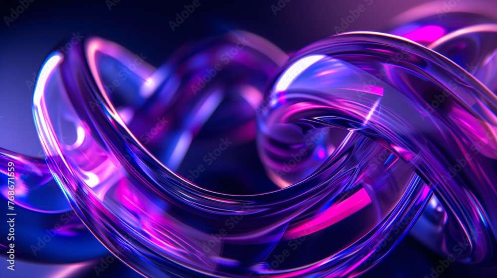 Vibrant abstract waves in blue and purple hues on a sleek backdrop. Vibrant abstract waves in blue and purple hues on a sleek backdrop.