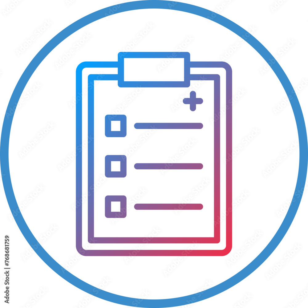 Vector Design Medical Records Icon Style Vector Design Medical Records Icon Style