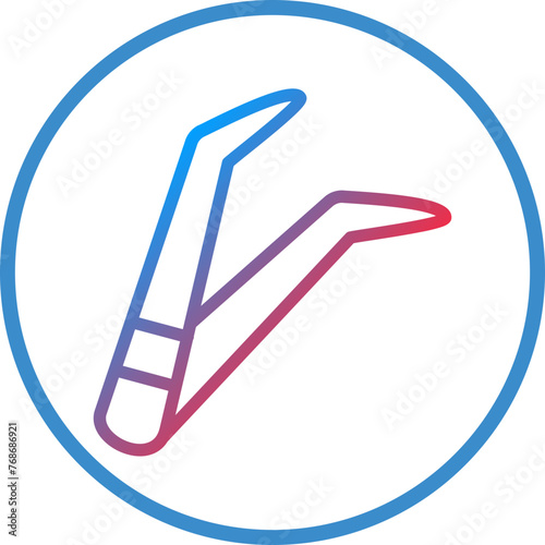 Vector Design Tweezers Icon Style