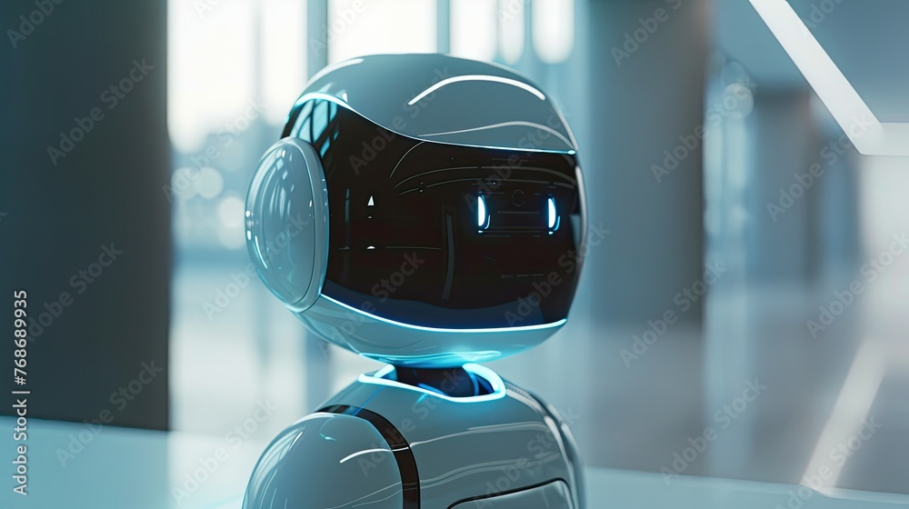 Fototapeta premium Tech service. Generative AI