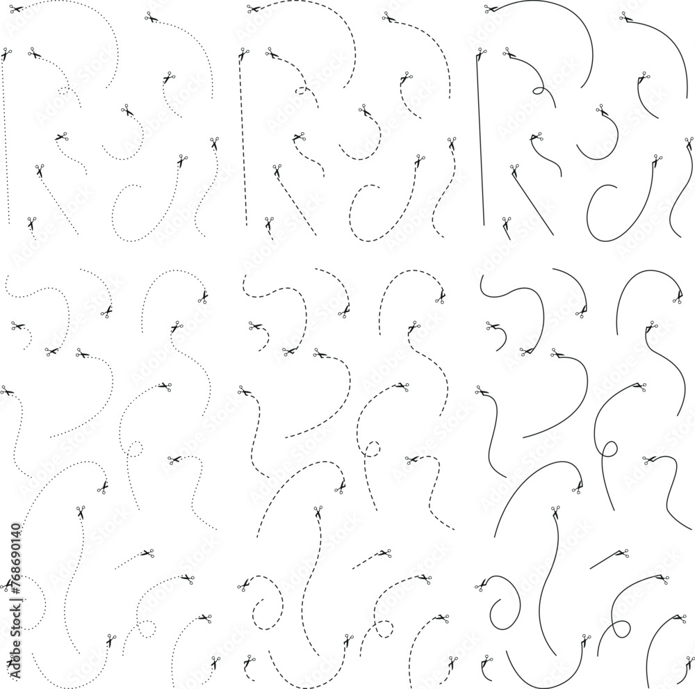 Many different dotted and solid arrows in black for a beautiful infographic isolated on a white background Many different dotted and solid arrows in black for a beautiful infographic isolated on a white background